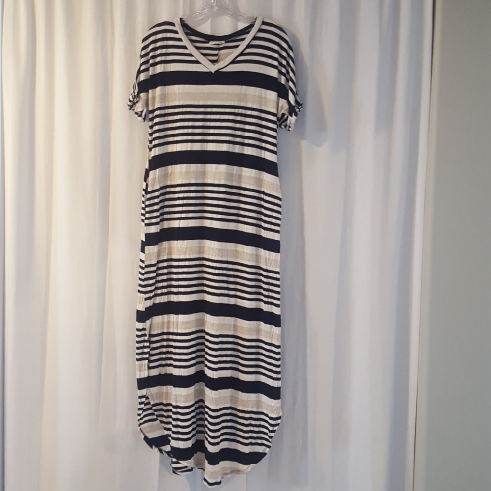 Striped Maxi Dress